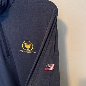 NWT PGA Tour Presidents Cup 1/4 zip pullover.